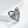 Bottle Opener Ring Sturdy Construction Anti-deform Titanium Steel Exquisite Bottle Opening Ring Party Tools for Home