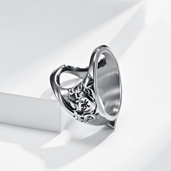 Bottle Opener Ring Sturdy Construction Anti-deform Titanium Steel Exquisite Bottle Opening Ring Party Tools for Home