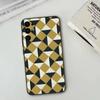 Vintage Geometric Block   Phone Case For Samsung S25,S24,S21,S22,S23,S30,Ultra,S20,Plus,Fe,Lite,Note,10,Black Cover