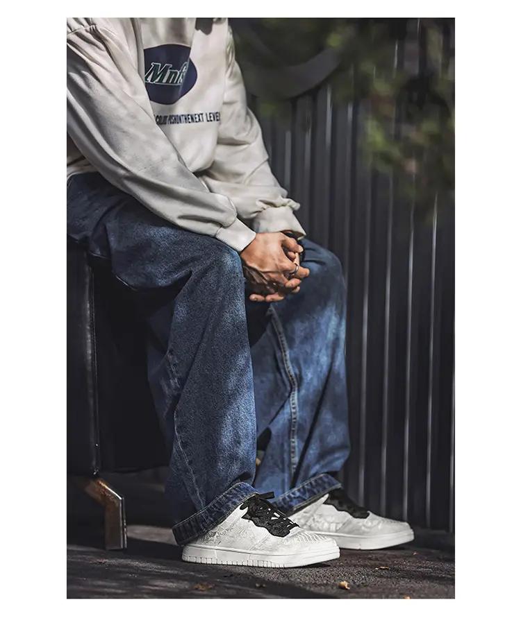 Men's High Quality Casual Sports Shoes, Versatile and Comfortable Shoe Style, Autumn Trend Men's Shoes, Round Toe Lace Up Black Comfortable Soft Sole