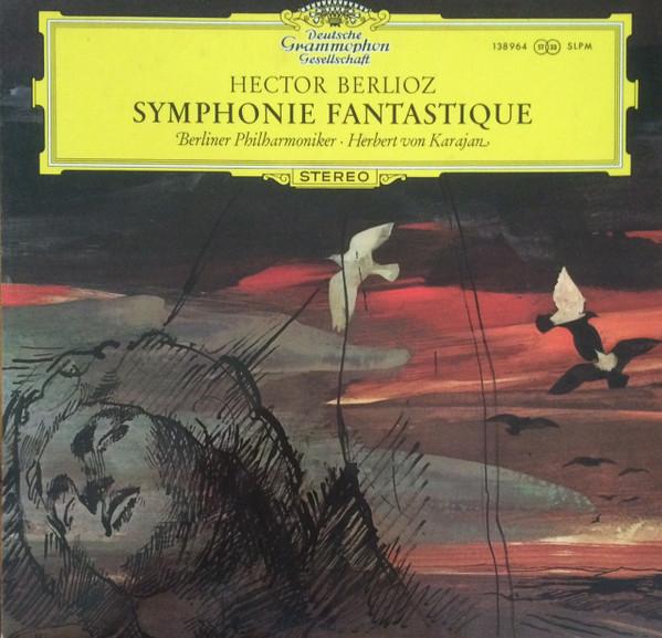 LP Record HERBERT VON KARAJAN, BERLINER PHILH - Berlioz Symphonie Fantastique Op14 138964SLPM DEUTSCHE GRAMMO 1975 Germany Classical Used