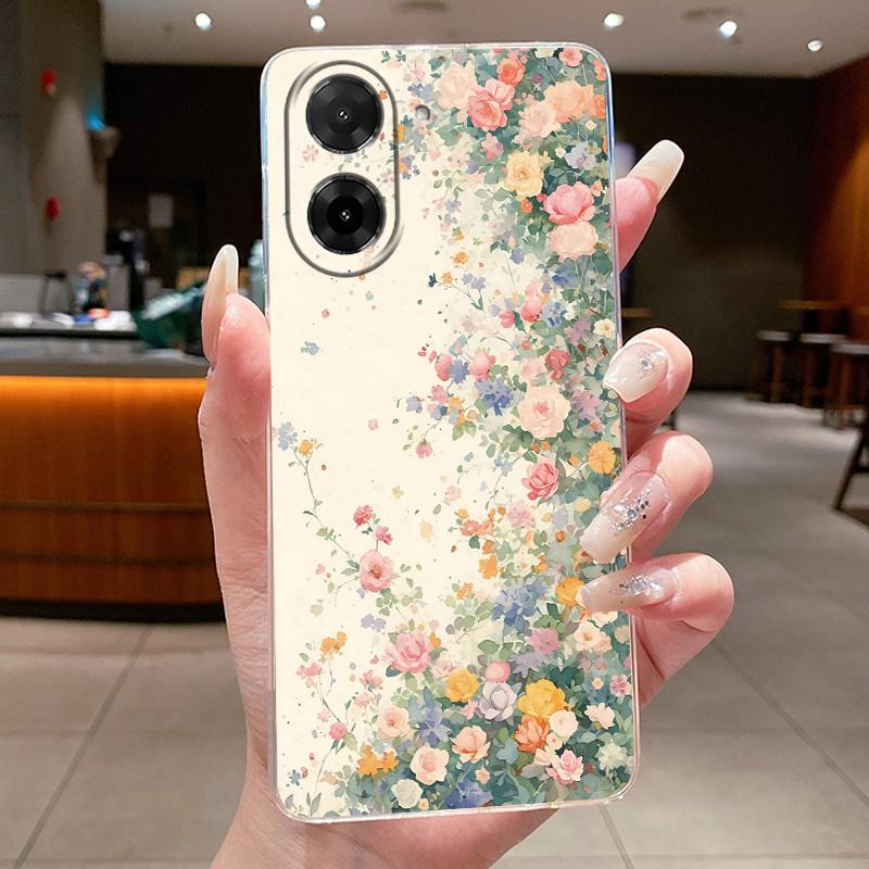 Case For Xiaomi Redmi A5 Flower Butterfly Phone Shells For Redmi A5 4G Soft Silicone Transparent Funda TPU Protective Back Cover