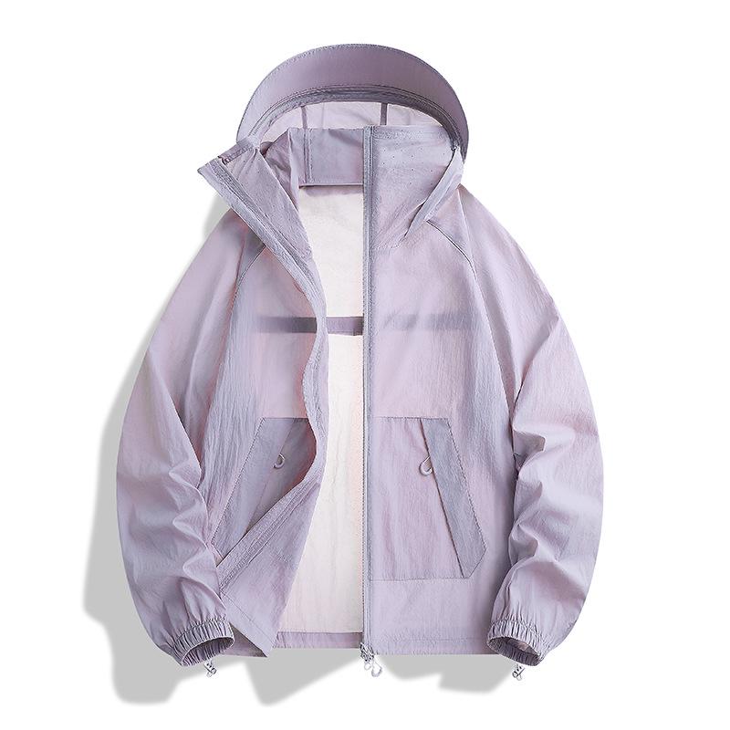 UPF50+ Ice Silk UV Protection Hooded Jacket - Ultra-Light, Breathable, Unisex Design
