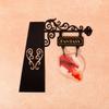 Gothic Style Cultural Bookmark Separator Sign Gothic Bookshelf Decor  Library Bookshelf