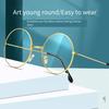 1 Stück Retro Runde Rahmen Brille Herren Kurzsichtigkeit Einfache Brillenrahmen Damen Runde Flache Brille Koreanische Version Tide Augenrahmen Rahmen Student