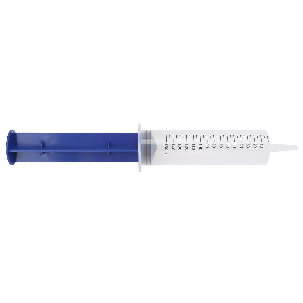 Large Diameter Plastic Syringe with Tube Catheter Measuring Disposable Tool 150ML