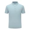 Ice Silk Cool Sunscreen Polo Shirt Men'S Short-Sleeved Summer Solid Color Lapel Light T-Shirt Bacteriostatic Half-Sleeve