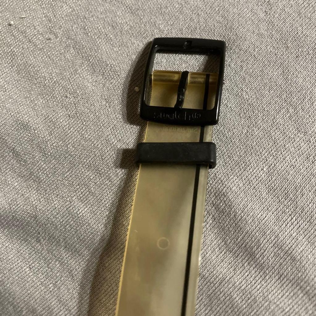 Used swatch skin pure line thin watch