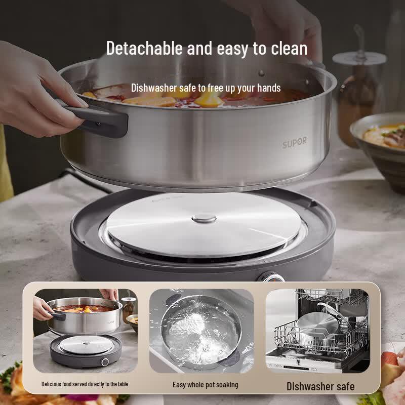 Supor Multi-Function Electric Hot Pot CN Plug (adapter Included)