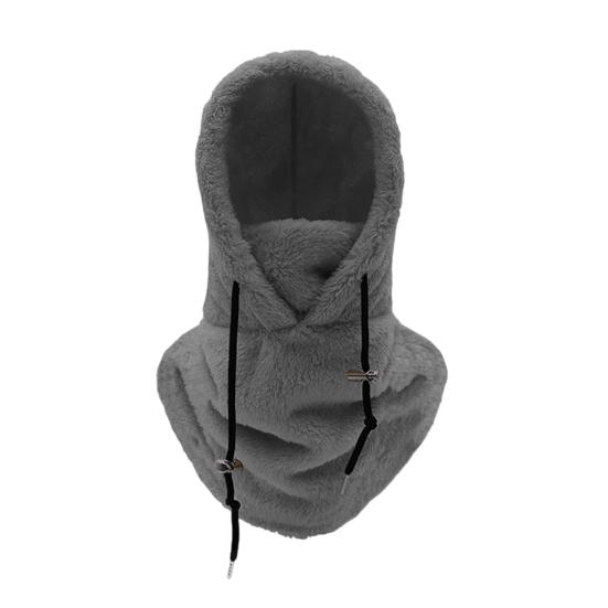 Adjustable Windproof Face Mask Balaclava Fleece Ski Mask, Winter Arctic Velvet Thermal Motorcycle Riding Neck Warmer Cover, Comfortable for