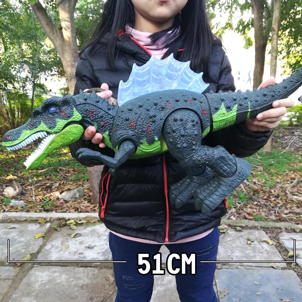 51Cm Superior Quality Large Electric Walking Dinosaur Toy Early Education Educational Toys For Children Kids Toy Boy