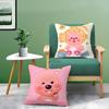 Popular Cute Loopy-Y For Fun Pillow Case Comfort Sofa Bed Silky elegant Invisible zipper Decorative cushion cover