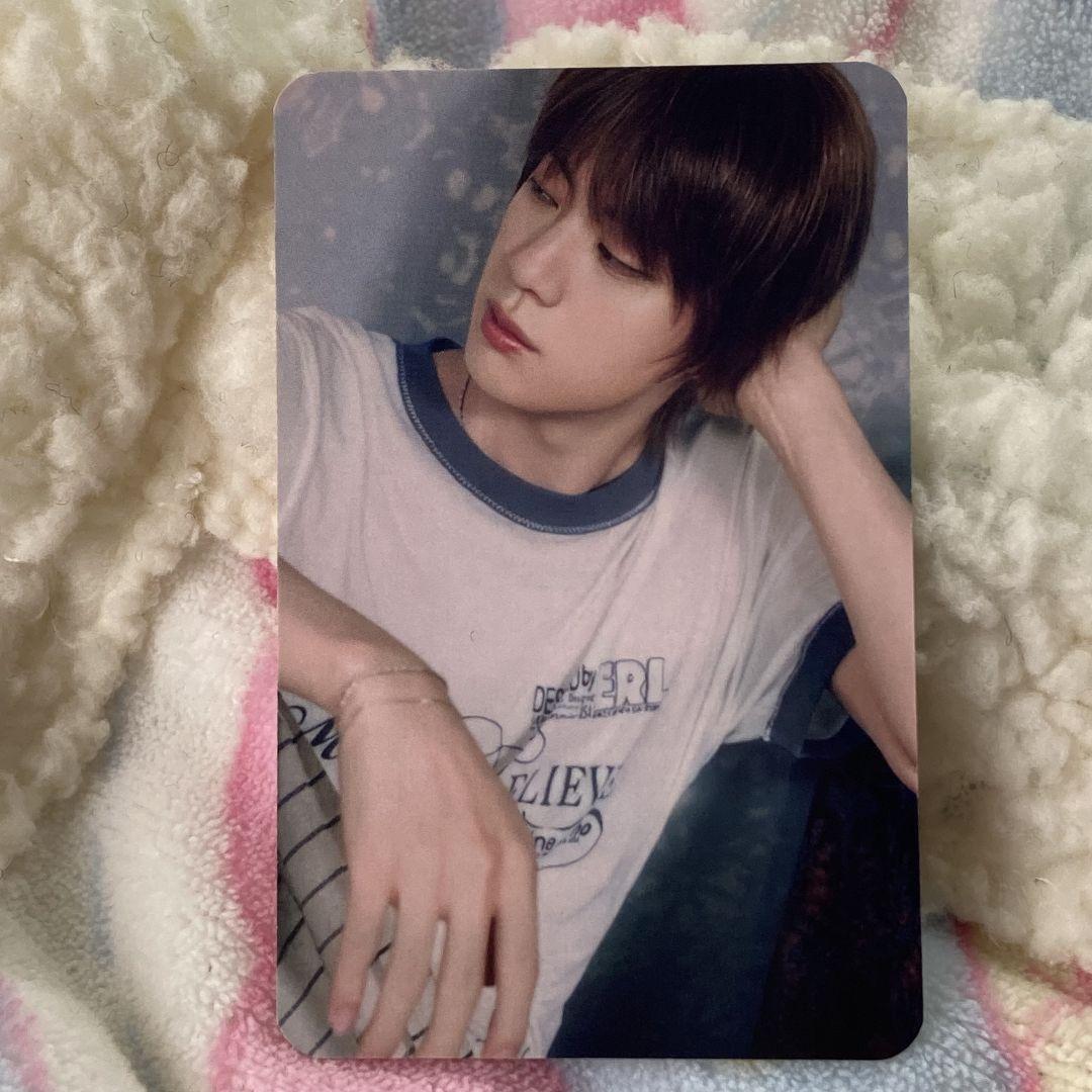 

[USED] BTS JIN Jin Happy MAKESTAR Purchase Bonus Limited Trading Card