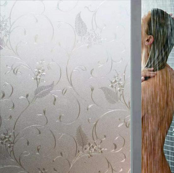 Adhesive-Free PVC Window Film for Bathroom/Office: Imitation Blinds & Electrostatic Glass Sticker