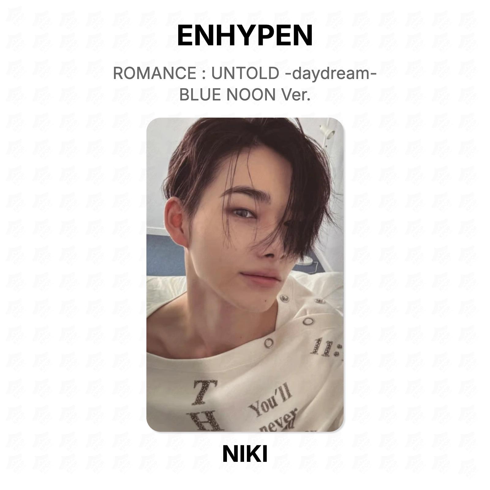 ENHYPEN ROMANCE : UNTOLD -daydream- BLUE NOON Ver. Official Photocard NI-KI