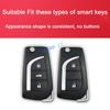 Transparent Tpu Car Smart Key Cover Case For Toyota Chr Corolla Hatchback Sedan Rav4 Camry Le Hilux Clear