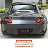 Black Smoked High Mount Brake Light Trim For Mazda MX-5 Miata 2016-2025