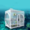 Transparent Fish Breeding Box Pneumatic Fish Isolation Box Fish Egg Laying Room  Guppy