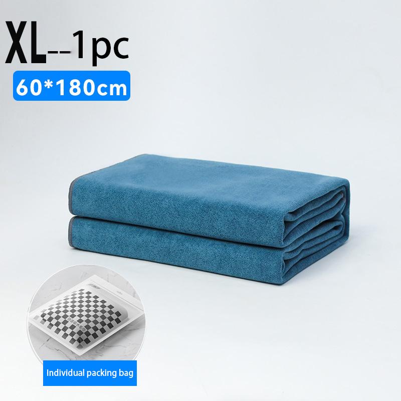 Car Wash Towel Special Thickened Water Absorbent Coral Wipe Car Cloth Glass Non-leaving Brush Double-sided Quick Drying Cloth