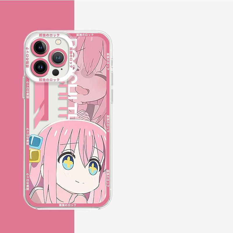 Anime Bocchi The Rock Cute Case For Xiaomi Redmi Note 14 13 12 Pro Plus 5G 4G Redmi 15C 14C 13 13C 12 12C 9 9A 10C A5 A3 Cover