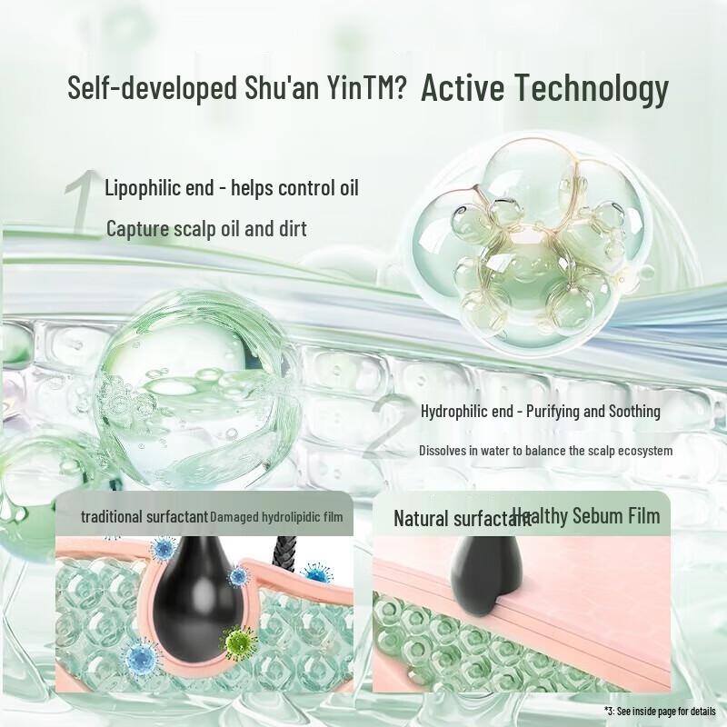 Adolph Scalp Oil Control & Refreshing Plant Fragrance Shampoo