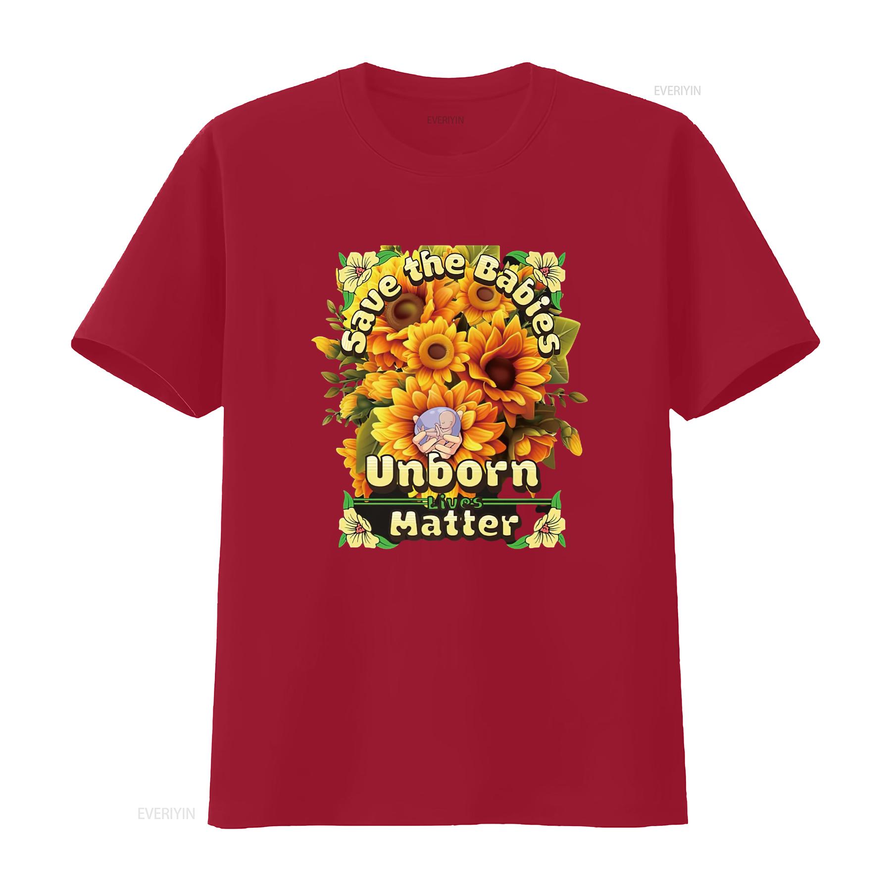 

Женская футболка Pro Life Save the Babies Unborn Baby Sunflower Anti Abortion винтажная стираная повседневная с принтом унисекс немного S