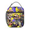 Splatoon Shoot Video Game Accessories Insulated Lunch Bags For Work Food Container Portable Thermal Cooler Bento Box