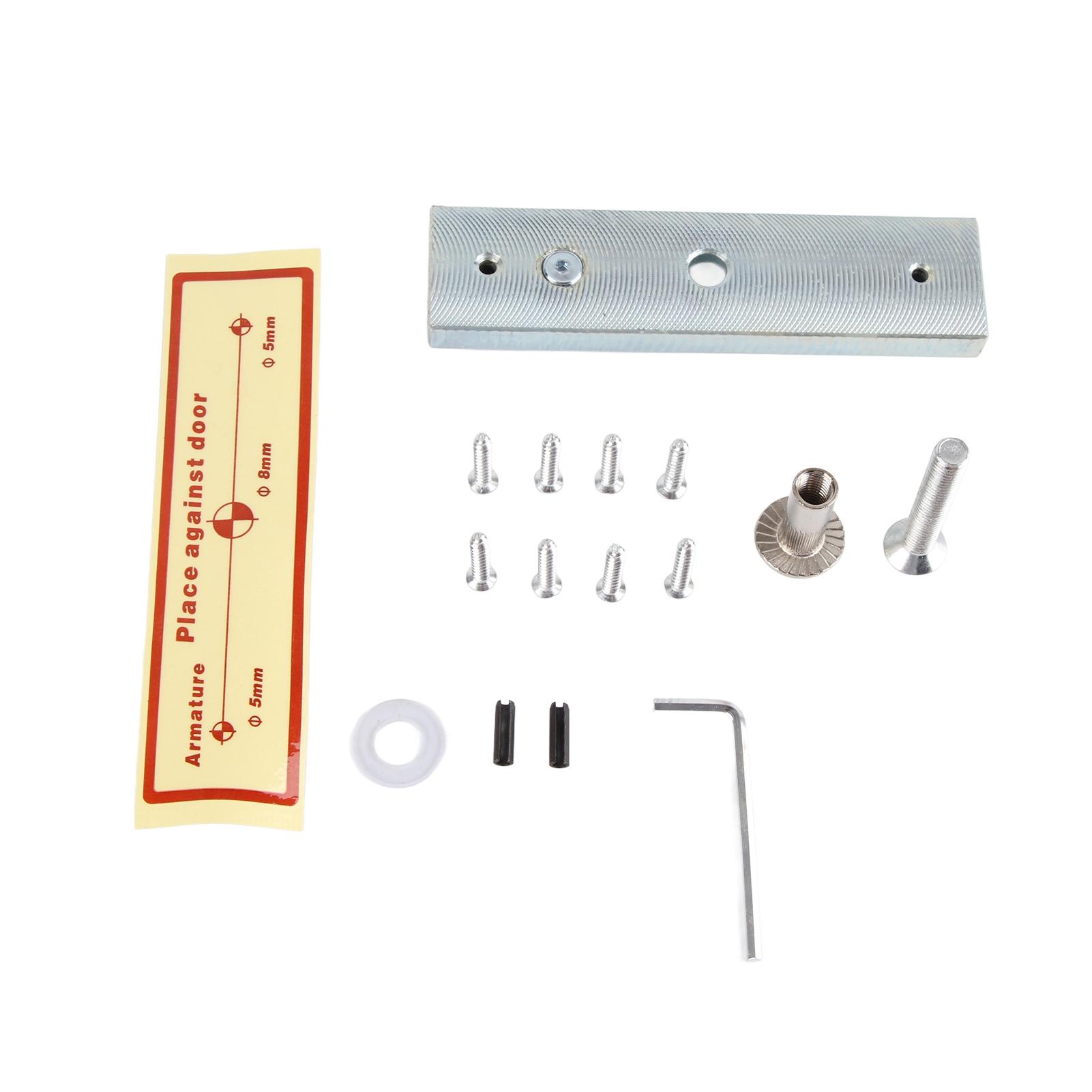 

Электромагнитный замок врезной 396 фунтов 180 кг сила удержания 24 В встраиваемый электрический магнитный замок для контроля доступа