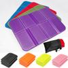 2Pcs Outdoor Mini Folding Mat Lightweight Waterproof XPE Foam Sitting Pad for Camping Hiking Picnic Sports Cushion Etc