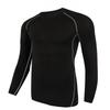 Herren Herbst/Winter Basketball Langarm Fitness Tights - Atmungsaktive, Hochelastische Basisschicht zum Laufen und für Sport