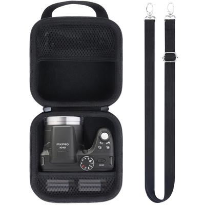 Lebakort Storage Case Compatible with Kodak PIXPRO AZ405/AZ425/AZ255/AZ401/AZ528 Compact Digital Cameras (Black Case)
