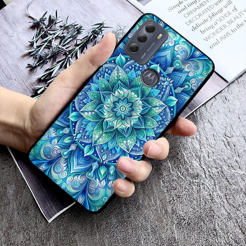 

Mandala Art Phone Case For Motorola Moto G85 G55 G05 G14 G75 G31 G50 G10 G20 G30 G60 G13 G32 G84 G54 G53 G72 G24 Power Moto G60