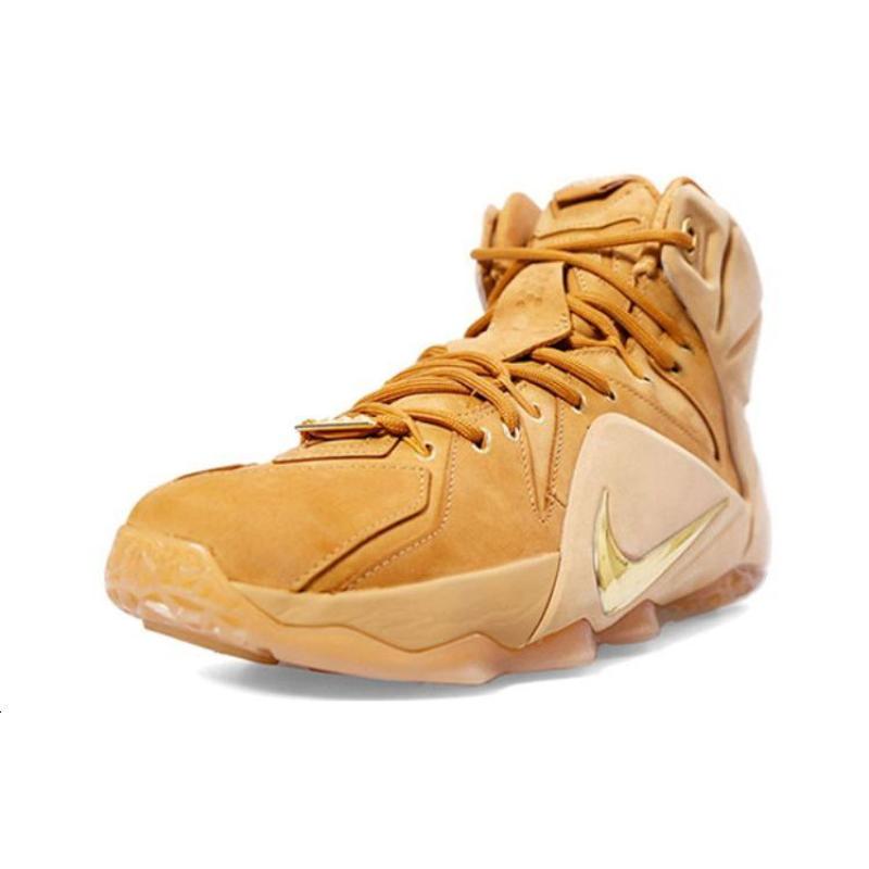 Nike LeBron 12 Ext 'Wheat' Sneakers 744287-700