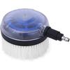 White Drill Scrub Brush Car Pressure Washer Rotating Brush With Soft Surface For Cleaning Painted Vehicles Boats Flat Window Glass Stucco, Power Tool