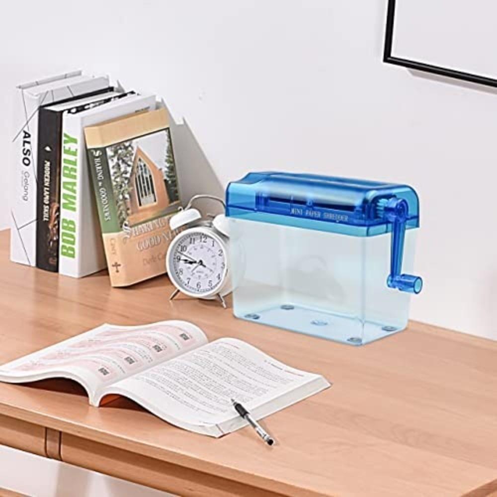 Mini Manual Shredder ABS Paper Cutting Tool High Quality Documents Paper Cutting Tool  Home Office