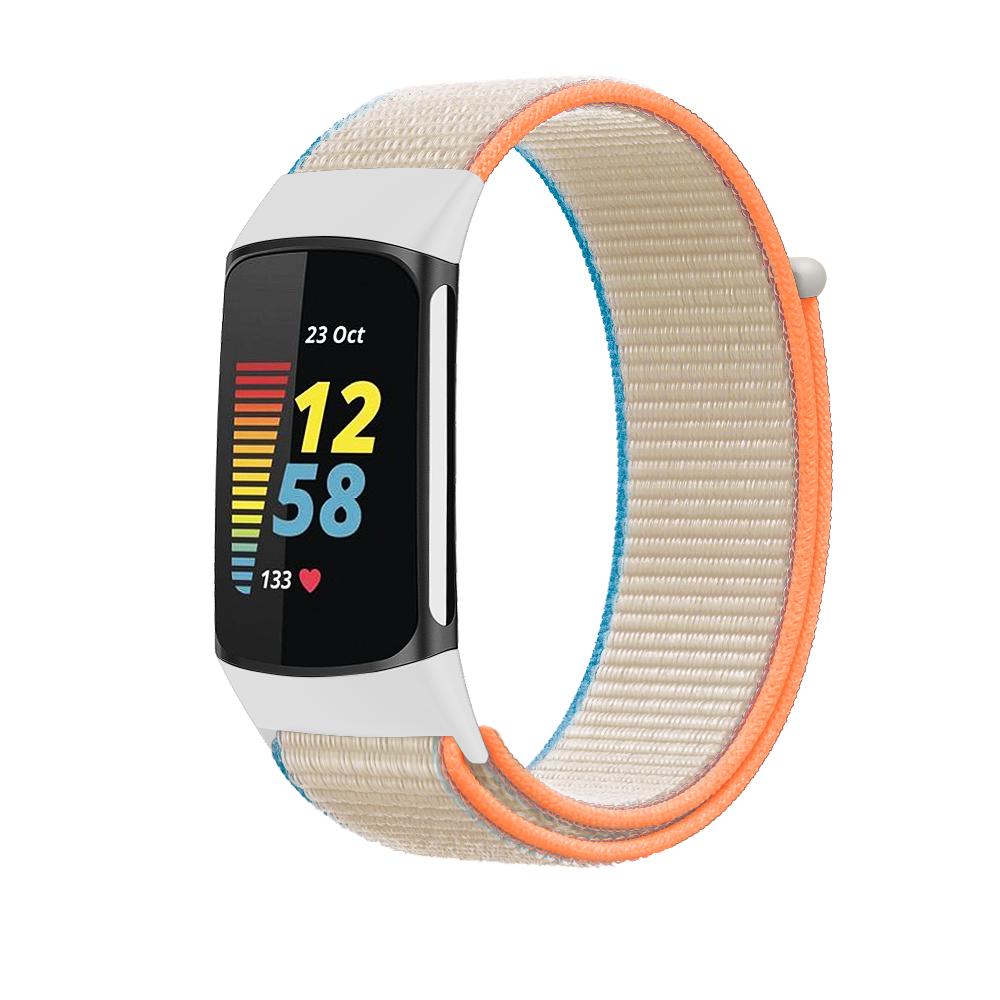 Nylon Strap for Fitbit Charge 6 Smart Watch Sports Nylon Weave Loop Bracelet Wristband Correa Pulsera for fitbit Charge 5 Band