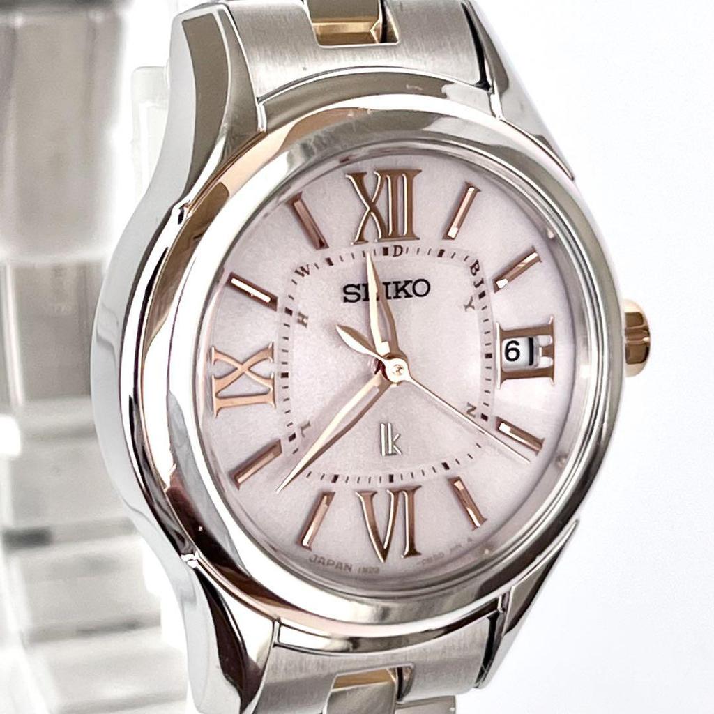 [USED] Seiko Rukia Women's Watch, Working, Radio-Controlled Solar, s2123