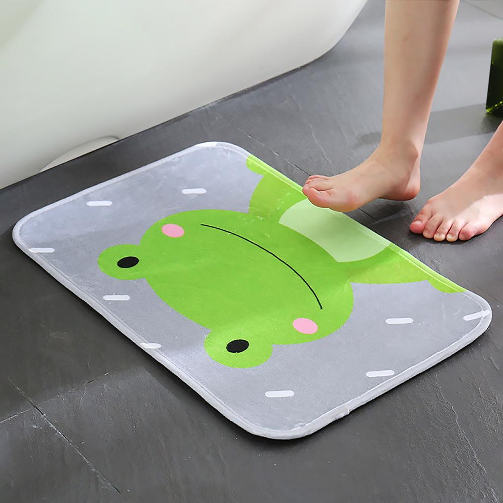 Cartoon Non-slip Mat Household Water Absorbent Carpet Multifunctional Velvet Carpet Type 1