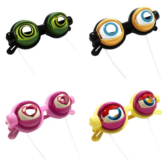 Winking Eyes Glasses Funny Novelty Booth Prop for Blinking Glasses Prank Photo Parties Performances Events