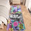 Creative 100 Dollar Bill Print Carpet Mat Rug - Graffiti Art & Classic Design for Living Room Bedroom Home Decoration Floor Mat