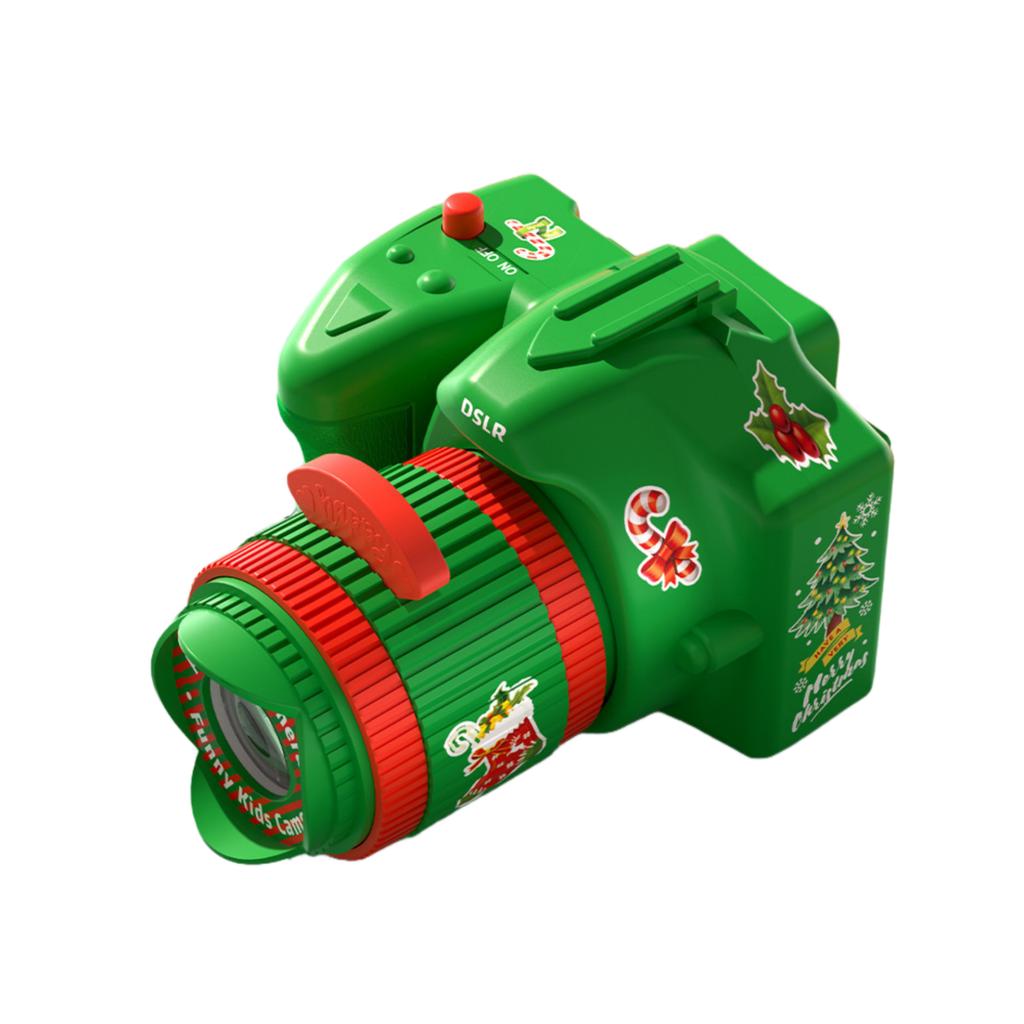 Projector Camera, 24 Different Christmas Theme Patterns Slide Show Flashlight Christmas Tree Snowflake Santa Children's Gift Party Supplies
