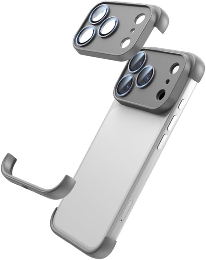 Bumper in Silicone Senza Bordi con Protezione Lente Custodia per IPhone 17 Air 14 13 12 15 16 Pro Max Plus 17Pro 16Pro Copertura Angoli IPones