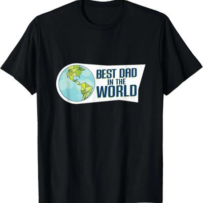 Bester Papa der Welt Vatertag von Tochter & Sohn T-Shirt