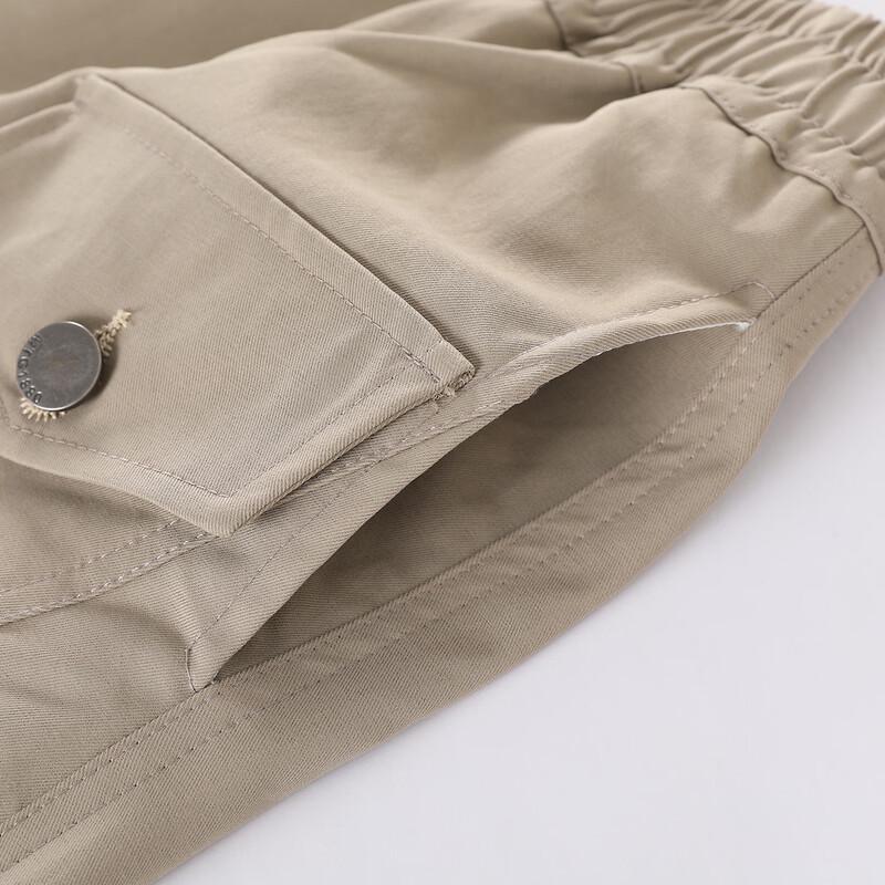 Montagut Kids' Khaki Loose Fit Casual Work Pants