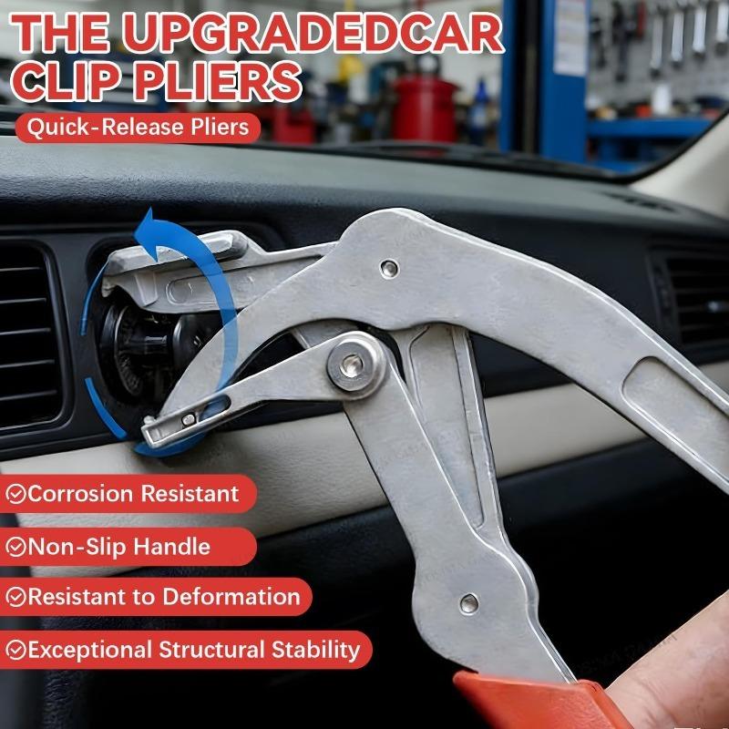Xiaomi Car Clip Pliers Panel Clip Removal Pliers Car Clamp Plier Spring-Loaded Fastener Rivet Remover for Auto Door Panels