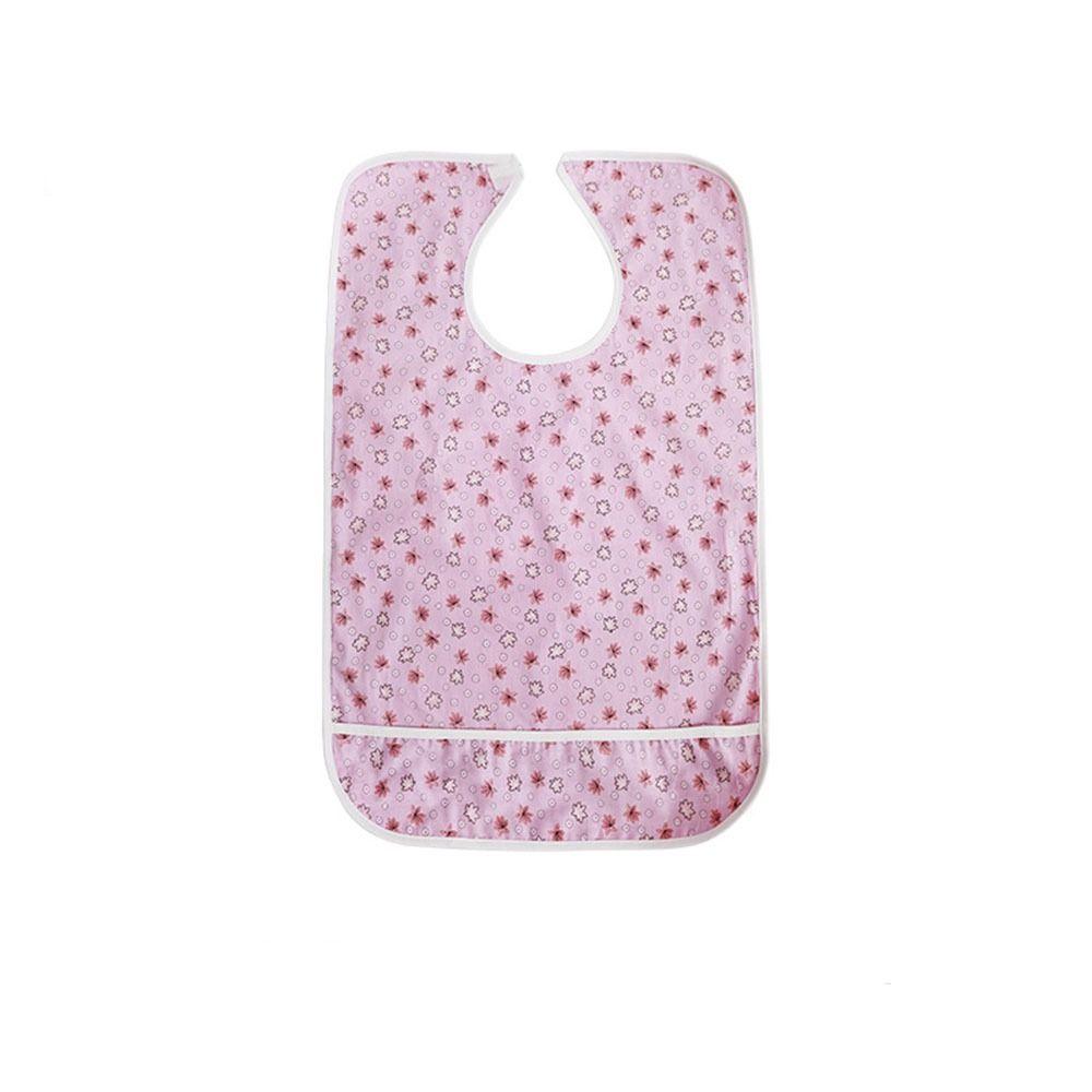Waterproof Elderly Eating Bib Washable Rice Pocket Bib Multi-purpose Adult Bib  Feeding Nursing