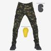 + Ropa de trabajo+múltiples bolsos+pantalones vaqueros de motocicleta para hombres+pantalones de ciclismo elásticos anticaída para motocicleta al aire libre