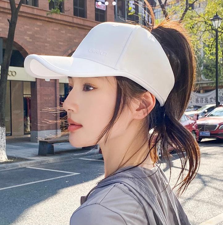 High Ponytail Baseball Cap Women Summer Quick-Drying Sun Protection Anti-Ultraviolet Duckbill Cap Beach Hat