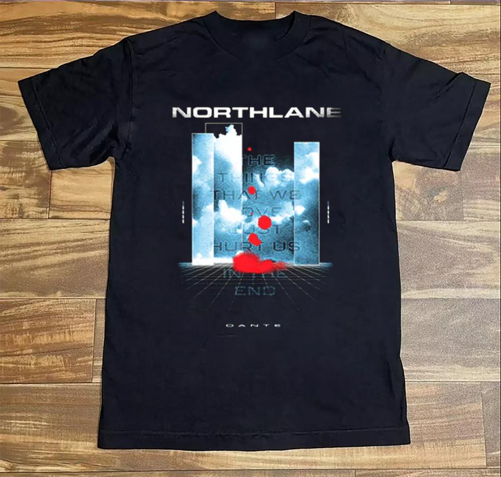 Rare Northlane Band Short Sleeve For Men Women Black All Size Unisex T-Shirt XXXXL