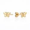 Delicate Gold Butterfly Earrings - 585 Kzg1898